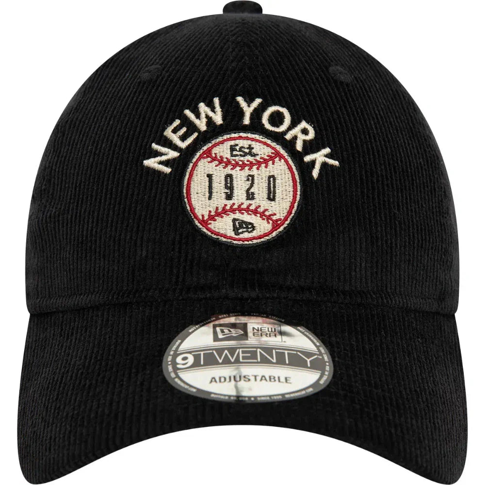 New Era - 9twenty New York Cord Cap - Black